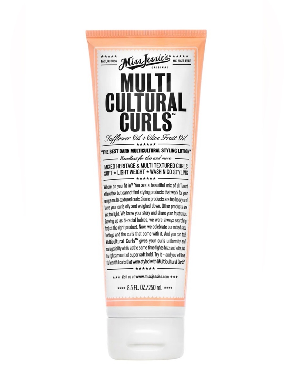 Miss Jessie's Multicultural Curl Lightweight Styling Cream 8.5 oz New